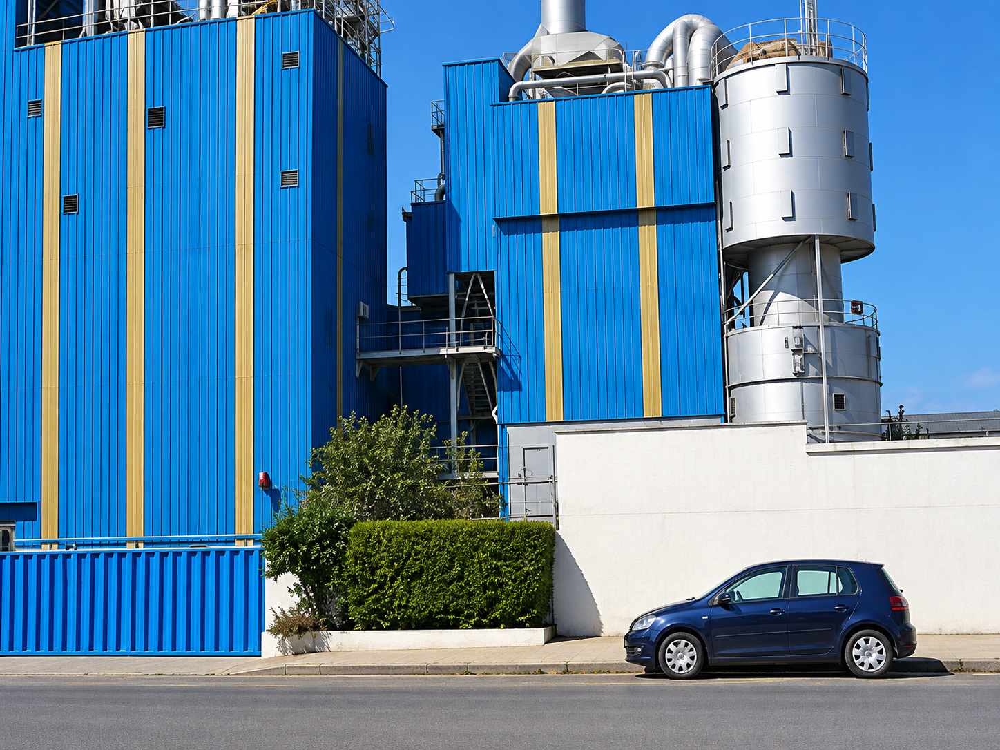 Installations industrielles de l’usine Procter & Gamble
