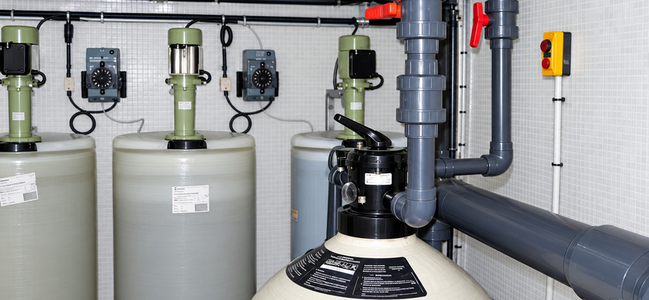 Installation de filtration et de traitement de l’eau
