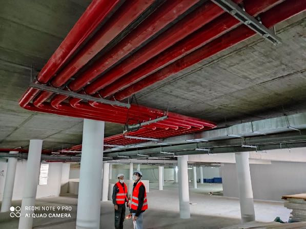 Réseaux de protection incendie dans les installations de Casablanca Finance City
